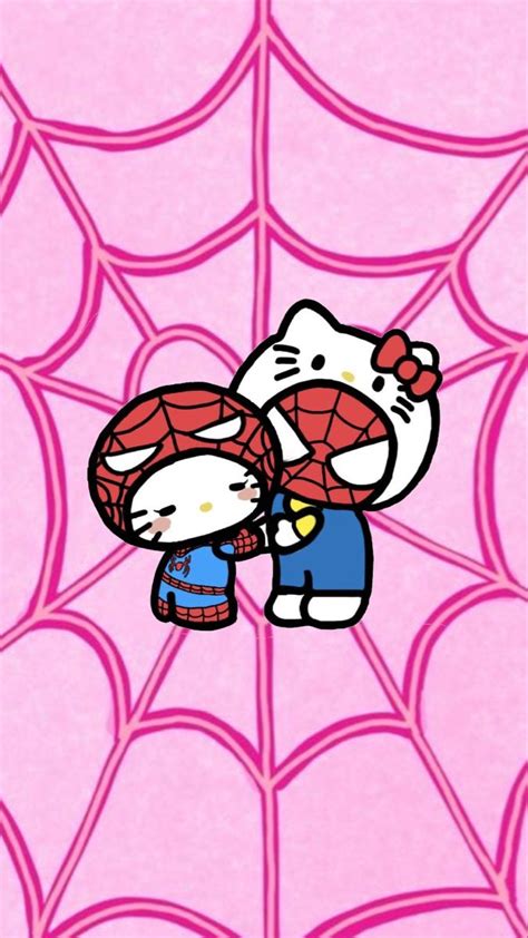 hello kitty y spiderman